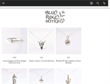 Tablet Screenshot of blueridgenotions.com